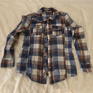 BKE - Rustic Western Snap-Botton Shirt